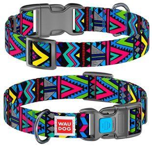 Collar WAUDOG Nylon Інді - нейлоновий нашийник для собак - 35-58 см Petmarket