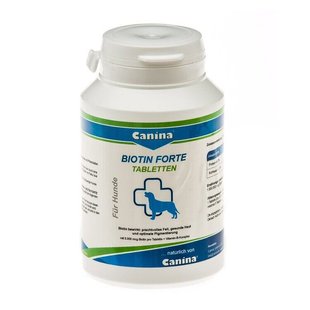 Canina BIOTIN Forte - інтенсивний курс для шерсті собак (таблетки) - 600 табл. % Petmarket