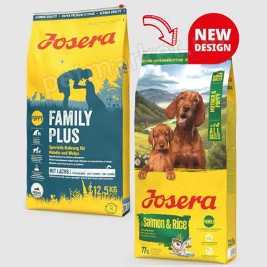 Josera Mother & Puppy Salmon & Rice All Sizes (Family Plus)  - корм для щенков, беременных и кормящих собак - 12,5 кг Petmarket