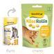 GimCat Kase-Rollis - Сырные шарики - витаминизированное лакомство для кошек - 40 г