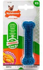 Nylabone Moderate Chew Dental Bone - жувальна іграшка для собак (смак курки) - L Petmarket