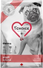 1st Choice Adult Derma - беззерновий корм для собак для здоров'я шкіри й шерсті - 18 кг Petmarket