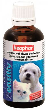 Beaphar Sensitiv средство для удаления слезных пятен на шерсти собак и кошек - 50 мл Petmarket
