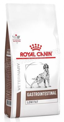 Royal Canin GASTROINTESTINAL LOW FAT - лечебный корм для собак при нарушениях пищеварения - 12 кг % Petmarket