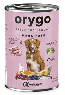 Orygo Dog Adult Pork & Broccoli Pate - беззерновий вологий корм для собак (свинина/броколі), паштет Petmarket