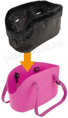 Ferplast WITH-ME Cover - м'який вкладиш в сумку-переноска для собак With-Me - Чорний Petmarket