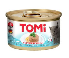 Tomi For Kitten with Salmon - консервы для котят (лосось) Petmarket