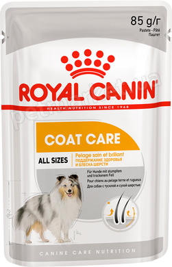 Royal Canin COAT BEAUTY Loaf - влажный корм для собак с тусклой и сухой шерстью (паштет) - 85 г Petmarket