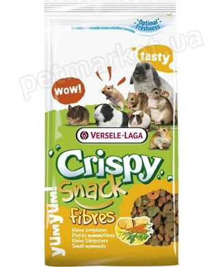Versele-Laga CRISPY Snack Fibres - Кріспі Снек Файберс - додатковий корм для гризунів - 650 г Petmarket