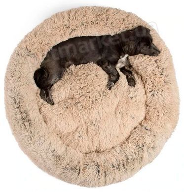 Best Friends By Sheri Calming Donut пухнасте м'яке місце для собак - Іній, 91х91 см Petmarket