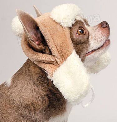 Pet Fashion BUBO теплая шапка для собак - Горчичный, M Petmarket