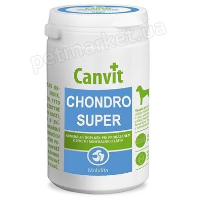 Canvit CHONDRO SUPER - добавка для здоров'я суглобів собак від 25 кг - 500 г % Petmarket