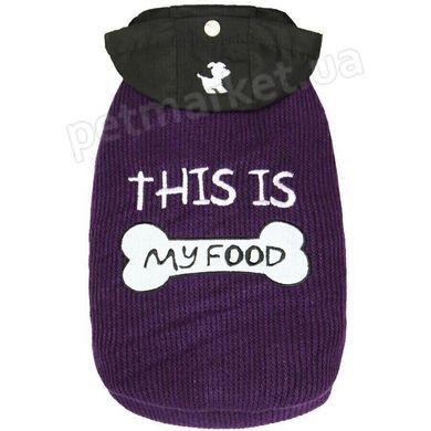 Dobaz WOOF cвітер - одяг для собак - Фіолетовий, S % Petmarket