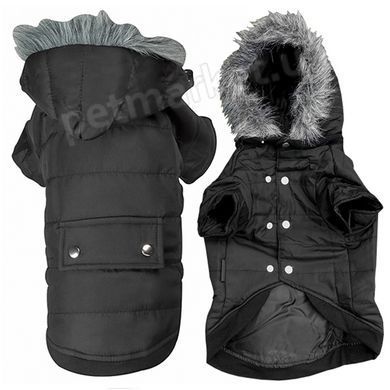 Flamingo POLAR BLACK - куртка для собак - 30 см Petmarket
