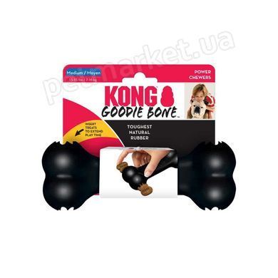 Kong EXTREME Goodie Bone - міцна гумова іграшка для собак - 21,5 см  Petmarket