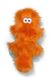 West Paw SANDERS - Сандерс - мягкая игрушка для собак - 28 см, оранжевый