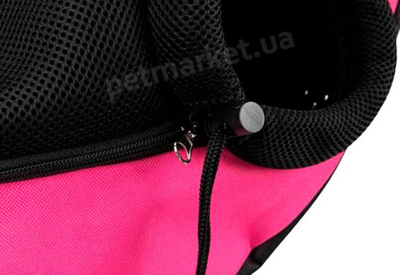 Trixie Слінг - сумка-переноска для маленьких собак, 50х25х18 см, Рожевий/чорний Petmarket