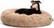 Best Friends By Sheri Calming Donut м'яке пухнасте місце для собак - Бежевий, 91х91 см