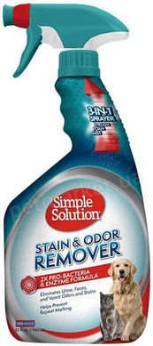 Simple Solution Stain and Odor Remover - універсальний засіб для видалення запахів і плям тварин Petmarket