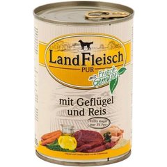 LandFleisch MIT GEFLUGEL & REIS - консервы для собак (птица/рис/овощи) - 800 г % Petmarket