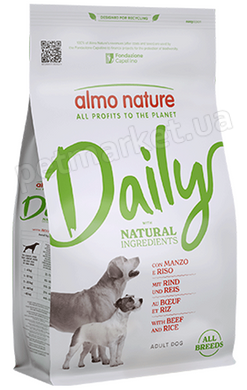 Almo Nature Daily Cat with Beef & Rice - корм для собак (говядина/рис) Petmarket