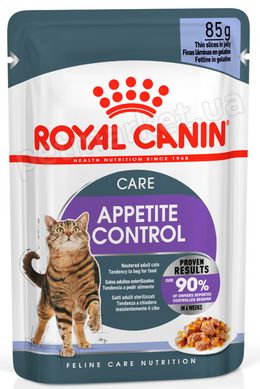 Royal Canin Appetite Control вологий корм для контролю апетиту стерилізованих котів (шматочки в желе) - 85 г Petmarket