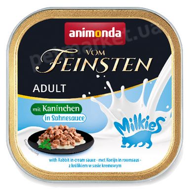 Animonda Vom Feinsten Adult with Rabbit in Cream sauce - консерви для котів (кролик в вершковому соусі) Petmarket