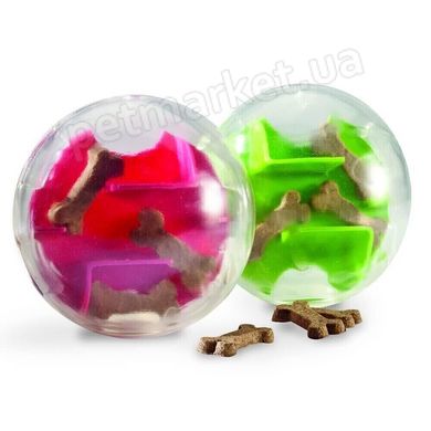 Planet Dog MAZEE - МАЗИ Мяч-Лабиринт для лакомств - интерактивная игрушка для собак - Зеленый Petmarket