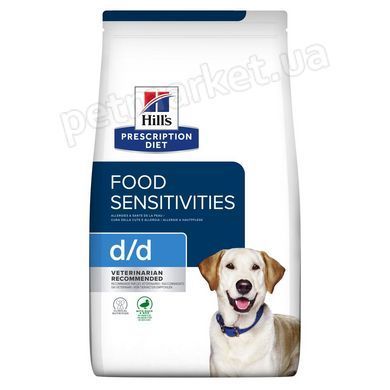 Hill's PD Canine D/D Food Sensitivities - лікувальний корм для собак при алергії (качка) - 12 кг % Petmarket