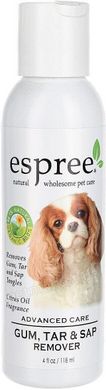 Espree GUM TAR & SAP - рідина для видалення забруднень з шерсті собак - 118 мл Petmarket