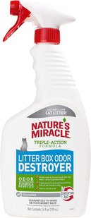 Nature's Miracle Litter Box Odor Destroyer - спрей від запаху в котячих туалетах - 709 мл Petmarket