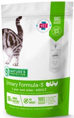 Nature's Protection Urinary Formula-S корм для лечения и профилактики МКБ у стерилизованных котов и кошек - 18 кг % Petmarket
