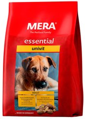 Mera essential Univit корм для собак з нормальним рівнем активності (змішана крокета), 12,5 кг Petmarket
