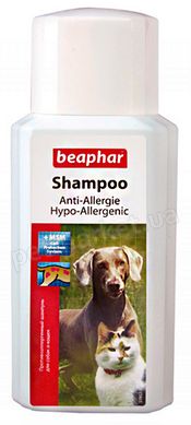 Beaphar Hypo-Allergenic - гипоаллергенный шампунь для собак и кошек - 200 мл Petmarket