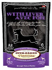 Oven-Baked Tradition Liver - мягкое лакомство с печенью для собак - 227 г Petmarket