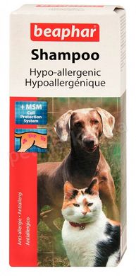 Beaphar Hypo-Allergenic - гіпоалергенний шампунь для собак та котів - 200 мл Petmarket