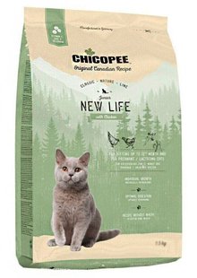 Chicopee Classic Nature JUNIOR New Life Chicken - корм для котят (курица) - 15 кг % Petmarket