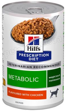 Hill's PD Metabolic Canine - влажный диетический корм для собак с лишним весом Petmarket