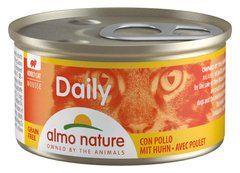 Almo Nature Daily Курица - влажный корм для кошек, мусс - 85 г Petmarket