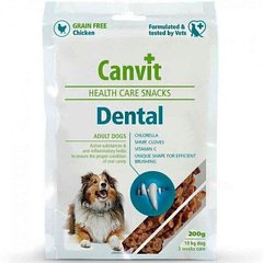 Canvit DENTAL - лакомство для здоровья зубов собак - 200 г Petmarket
