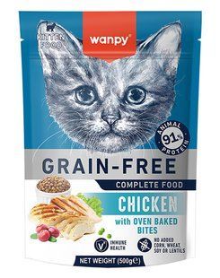 Wanpy Kitten Grain Free Chicken - Ванпи - сухой беззерновой корм для котят с курицей Petmarket