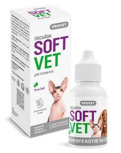 Provet Softvet - гігієнічний лосьйон-спрей для вух собак і кішок - 30 мл Petmarket
