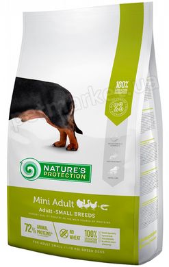 Nature's Protection Mini Adult Poultry сухий корм для собак міні порід (птиця) - 2 кг Petmarket