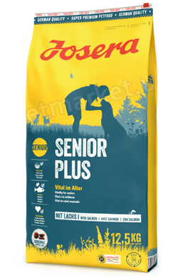 Josera SeniorPlus - корм для старіючих собак (лосось) - 15 кг Petmarket