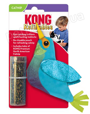 Kong Refillables Hummingbird - игрушка со сменным блоком с кошачьей мятой для кошек Petmarket