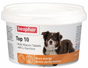 Beaphar TOP 10 - вітаміни для собак - 180 табл. Petmarket