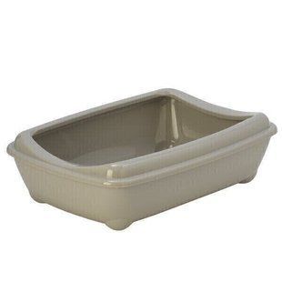 Moderna Arist-O-Tray - туалет з бортиком для котів (великий) - рожевий Petmarket