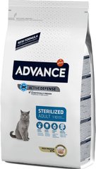 Advance STERILIZED Turkey & Barley - корм для стерилизованных кошек (индейка/ячмень) - 15 кг Petmarket