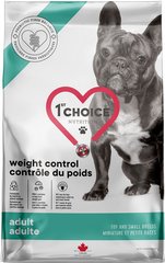 1st Choice Weight Control Toy and Small - корм для контролю ваги собак міні та малих порід - 2 кг Petmarket