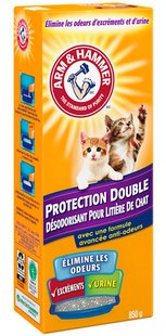 Arm&Hammer Double Duty - Подвійна Сила дезодорант-порошок для котячих туалетів, 850 г % Petmarket